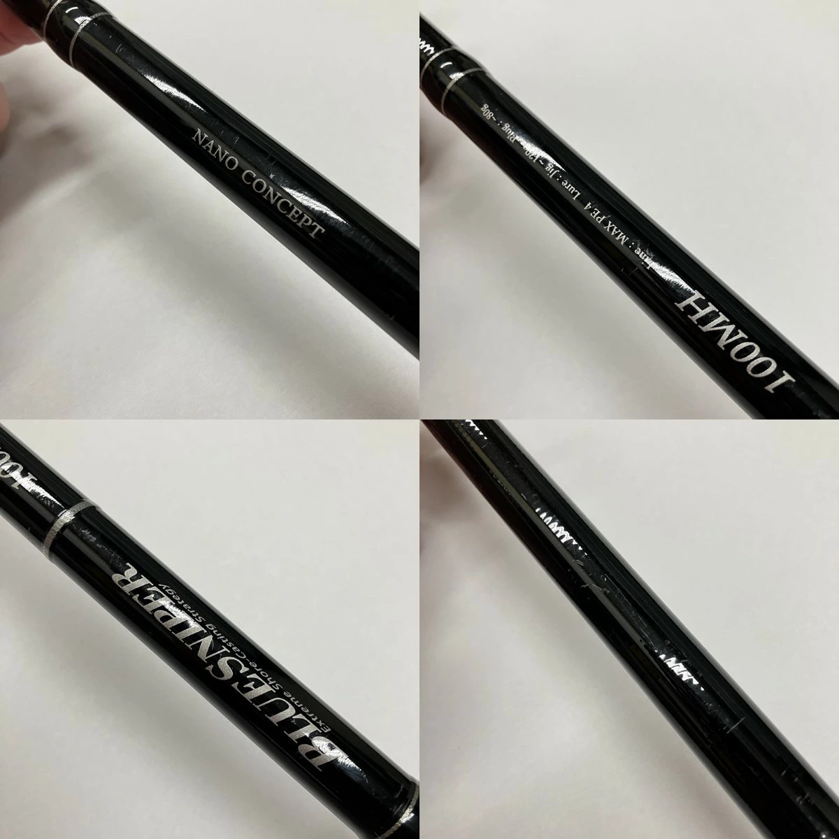 YAMAGA Blanks Blue Sniper Nano Concept 100MH Casting Rod Used C Rank