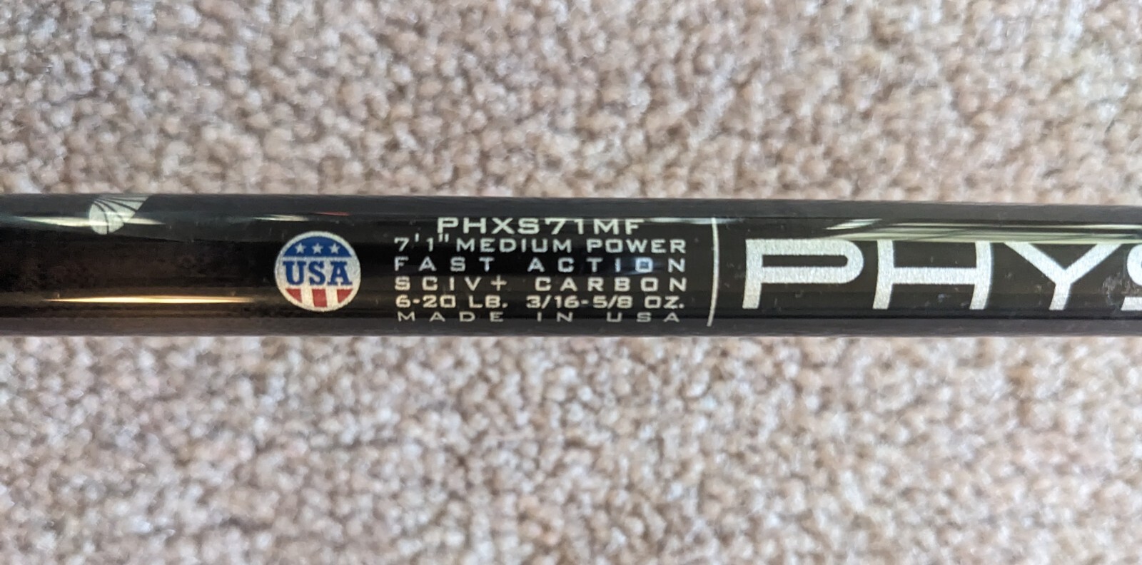 St Croix Physyx 7’1″ Medium Extra Fast Spinning Rod PHXS71MF