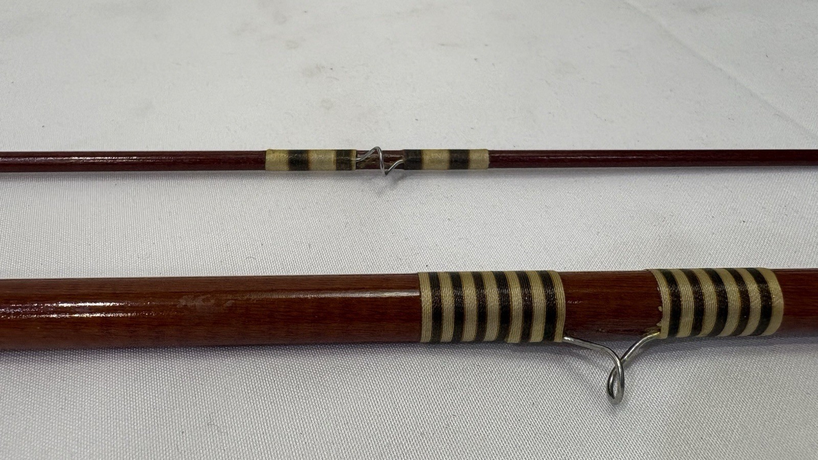 Custom Morosco Fiberglass Fly Rod 8’ 9” 4oz Vintage Made In USA Custom Built