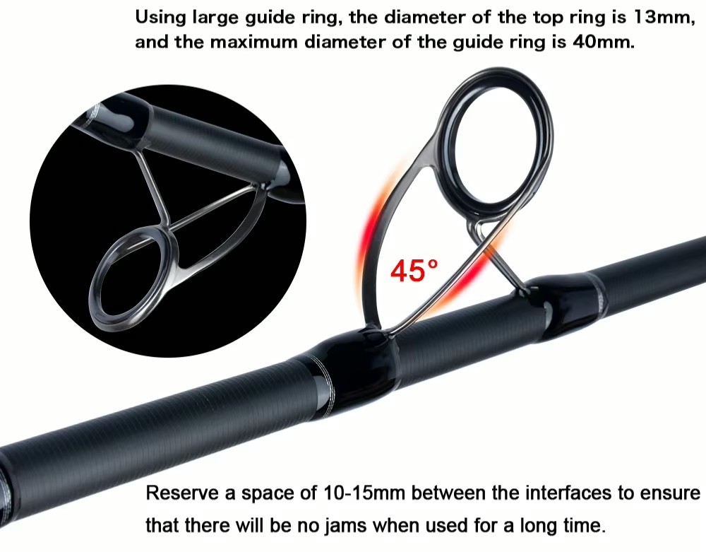 Big Fish Vacation Travel Fishing Rod Carp Coarse Freshwater Rods Various