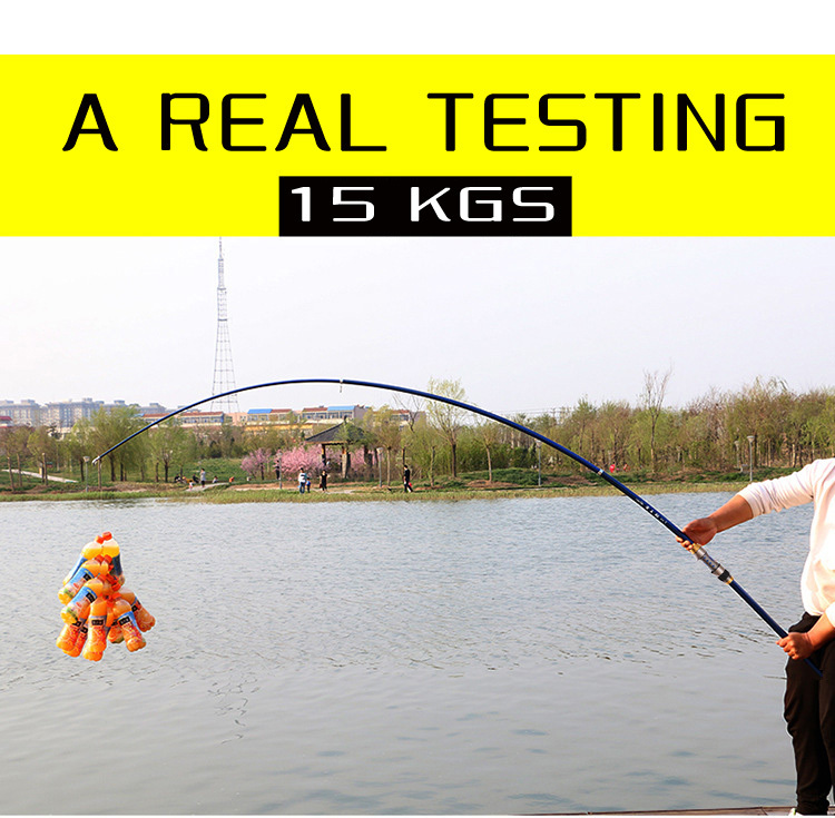 Carbon Boat Fishing Rods Telescopic Trolling Rod Hard Troll Pole 2.7m 3.6m 3.9m