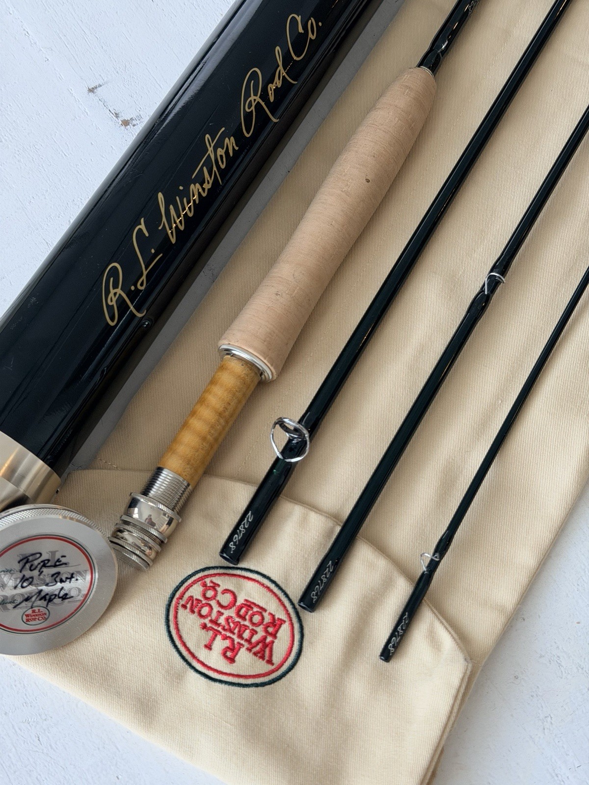 **BEAUTIFUL** 🔥 R L WINSTON PURE 3wt. 10’ft~4pc FlyRod!! 🔥~RARE~ 🔥