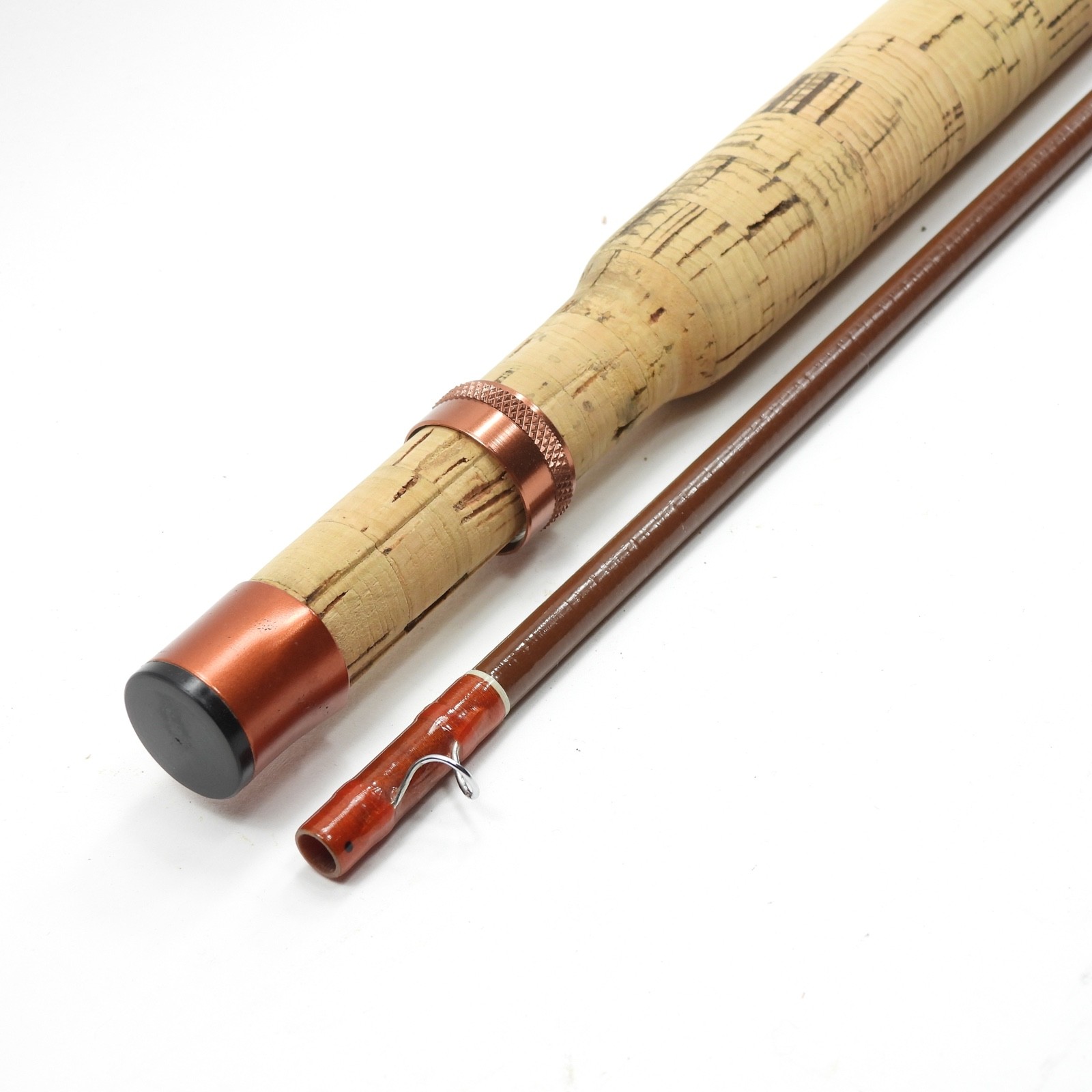 Scott Powr-Ply Fiberglass Fly Rod. Model F-84. 8’ 4″. 5wt. W/ Tube & Sock.