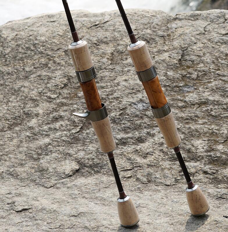 Fishing Rods 1.68M 1.8M Casting Spinning Rod Carbon Fiber 2 Section Lure 1.5-8g