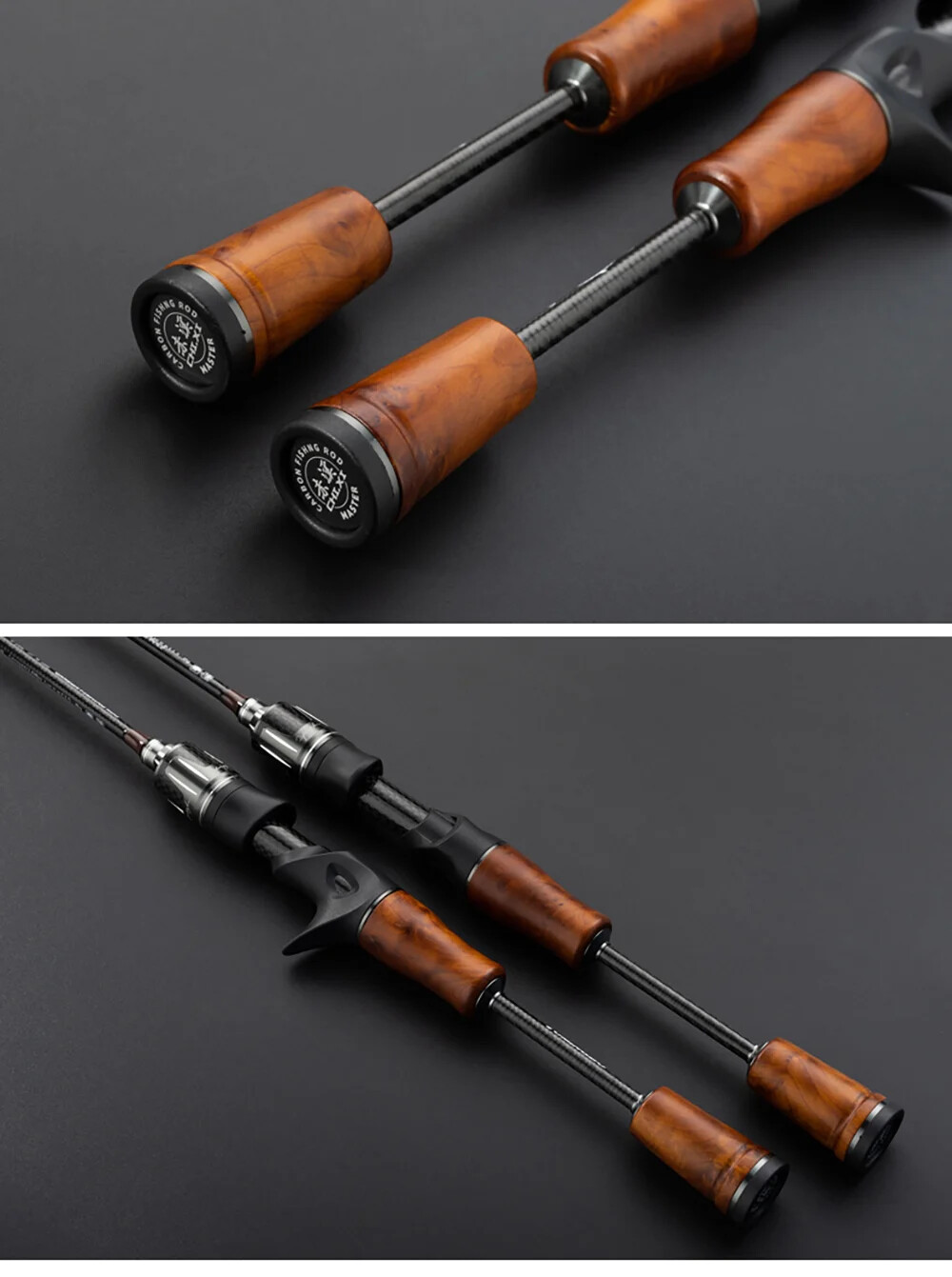 Lure Fishing Rod 1.39m 1.55m 1.68m 1.8m Ultralight Carbon Spinning Travel Rod