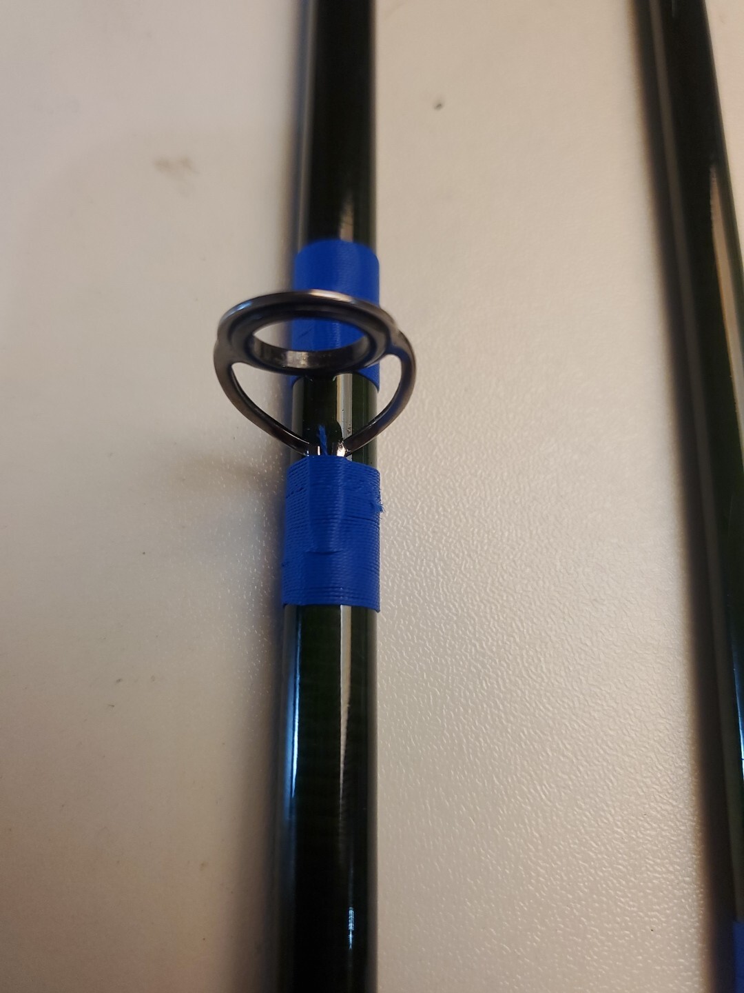Custom-Built “Faulkner” Green 9′ Fly Fishing Rod With Case