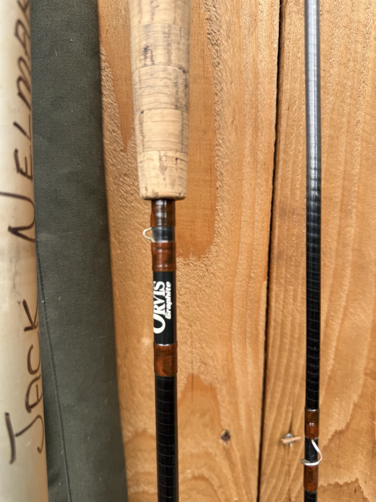 Orvis Graphite 896 9 1/2 Ft. #8 Fly Rod with Tube And Sock