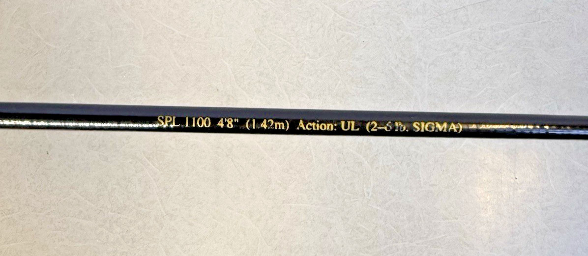 Ugly Stik SPL1100 UL 4’8” Rod & Shakespeare Pro-Am 125 Spinning Rod Reel Combo