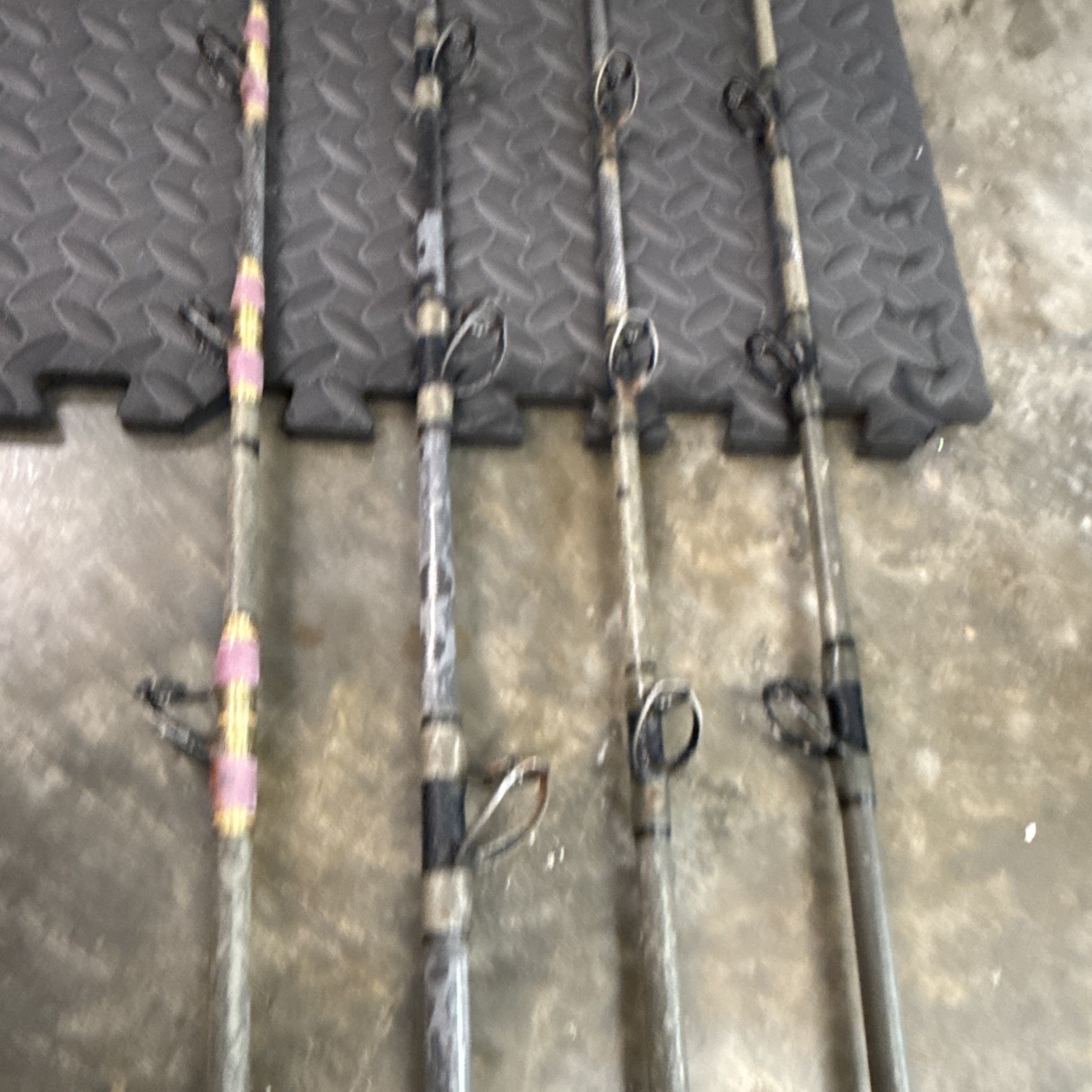 4-Custom tuna rods- used- Calstar blanks