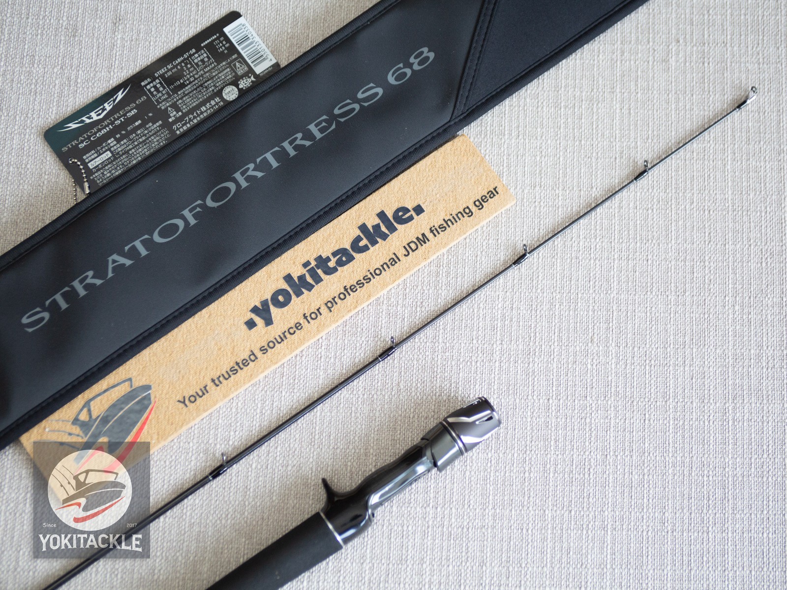 Daiwa STEEZ SHORE COMPETITION SC C68H – ST-SB STRATOFORTRESS 68 Rod