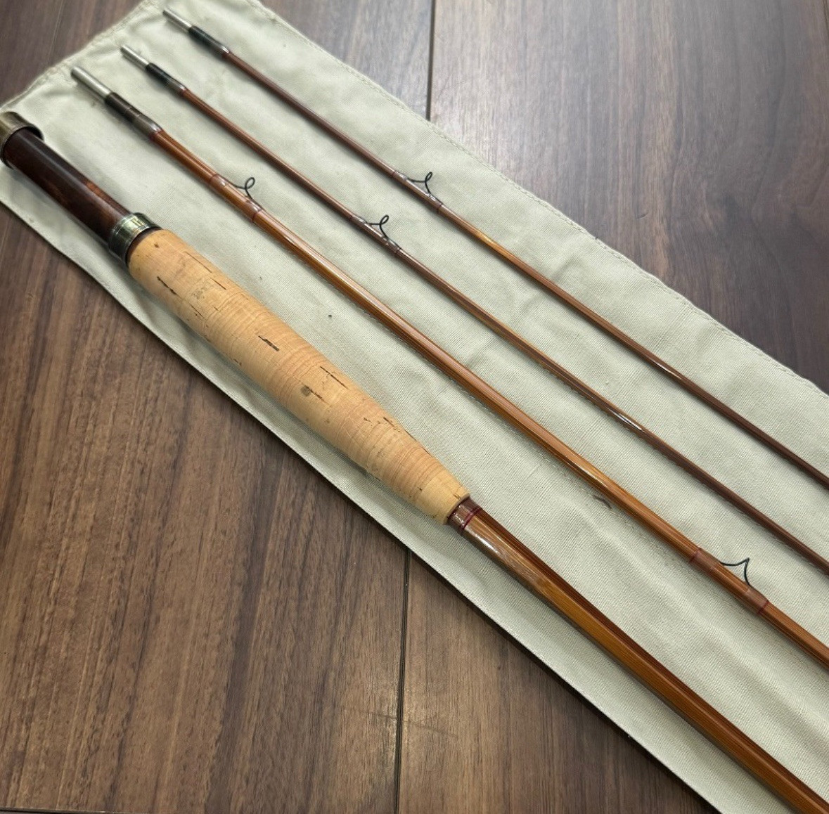 Leonard Catskill Special 49-5 7’6″ #5 3PC2TOP Bamboo Rod Fly Rod Free Shipping