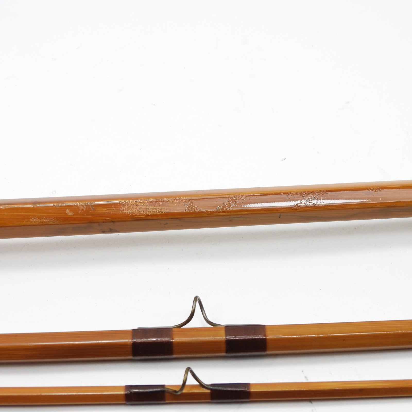 F.E. Thomas Special “Streamer” Bamboo Fly Fishing Rod. 9’. 3/2. W/ Tube & Sock.
