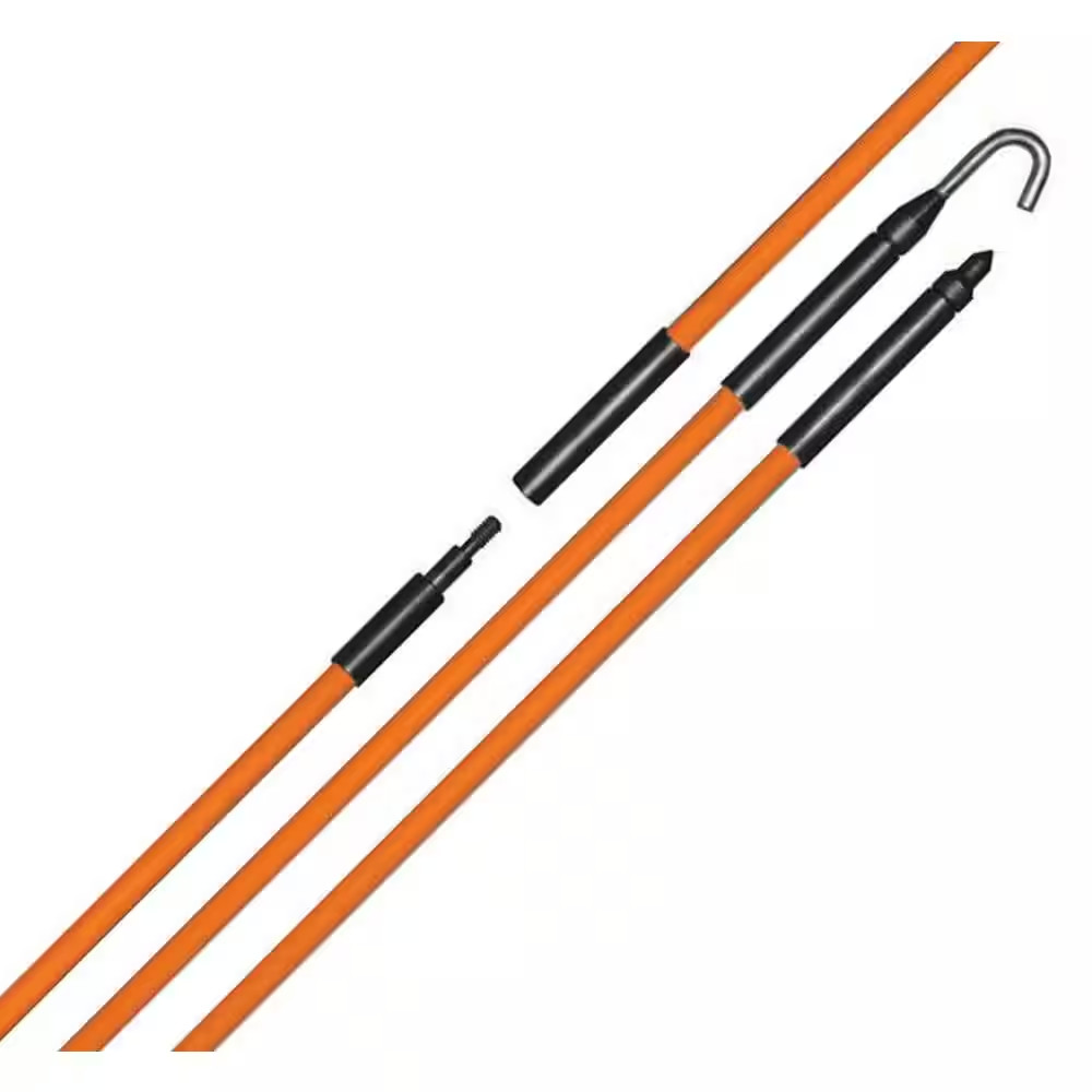 1/4 In. X 8 Ft. Fiberglass Fish Rod Kit