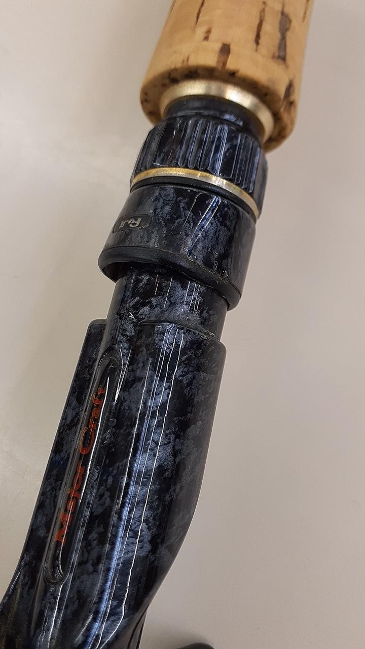 Major Craft Majorstick MSC-66ML Bass Fishing Rod 6’6″ 125g Damaged Guides
