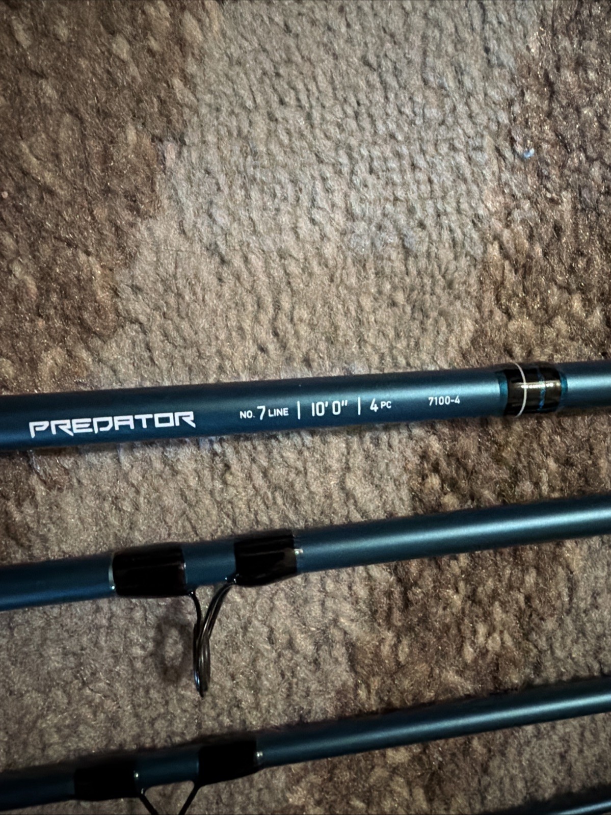 Redington Predator Fly Rod 10ft 4-Piece Blue Blank
