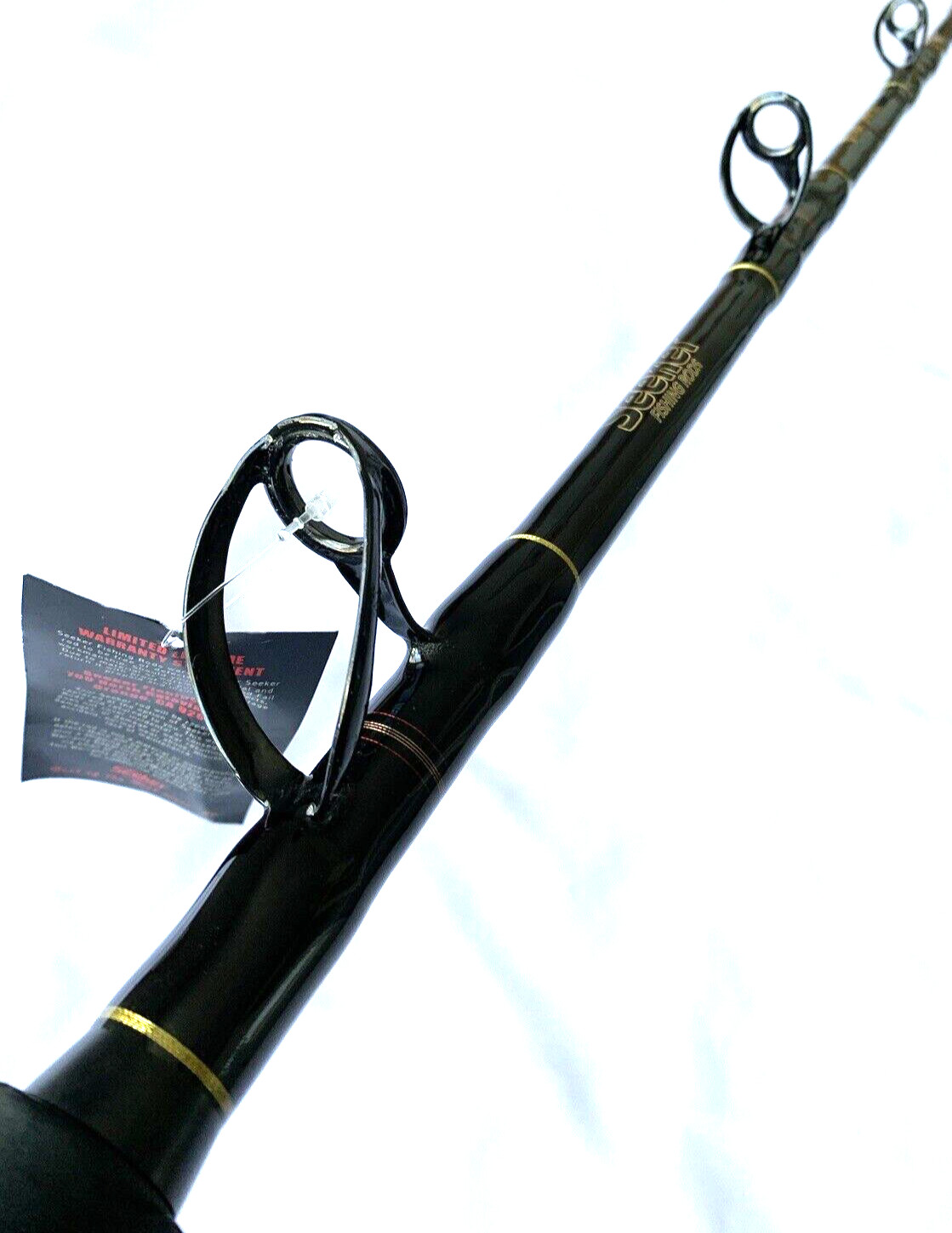 Seeker RR 60-6 1/2’C Rail Boss 50-80Lb trolling 6.5FtFishing Rod made in USA
