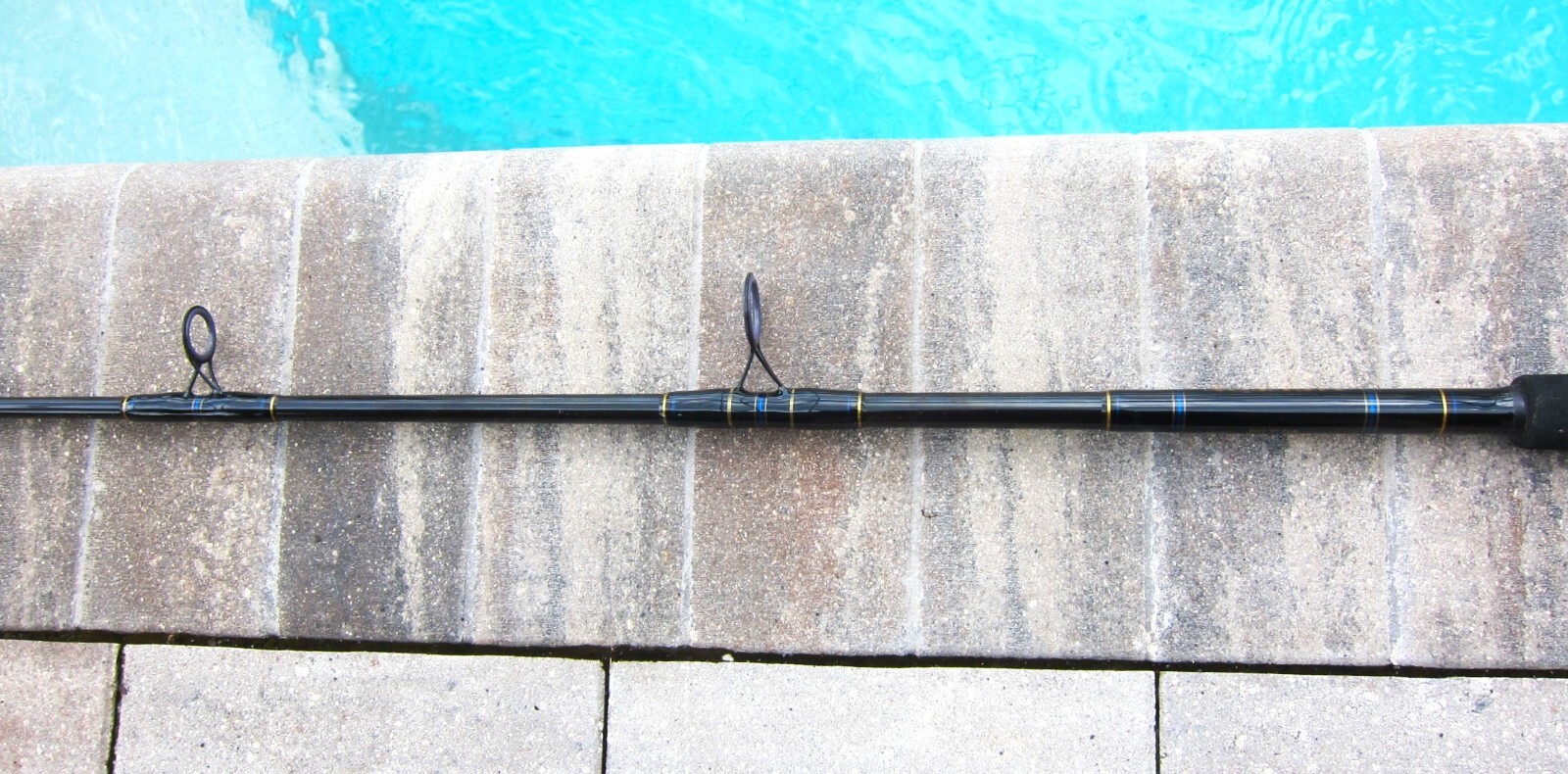 Custom MELTON INTERNATIONAL BAJA812 Live-Bait Spinning Rod: 6’6″; 8-12 lb -NEW!!