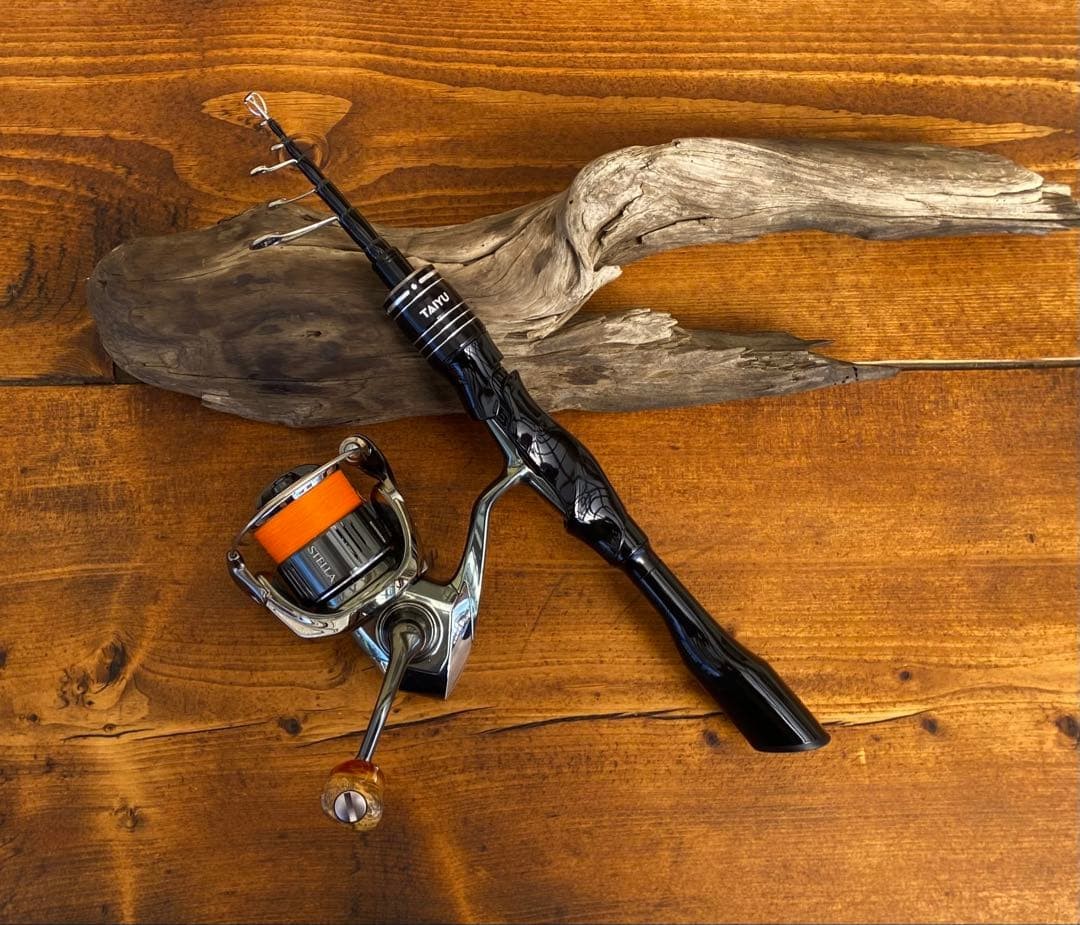 Spinning Telescopic Rod 5ft Trout Mountain Stream Carbon Monocoque Compact