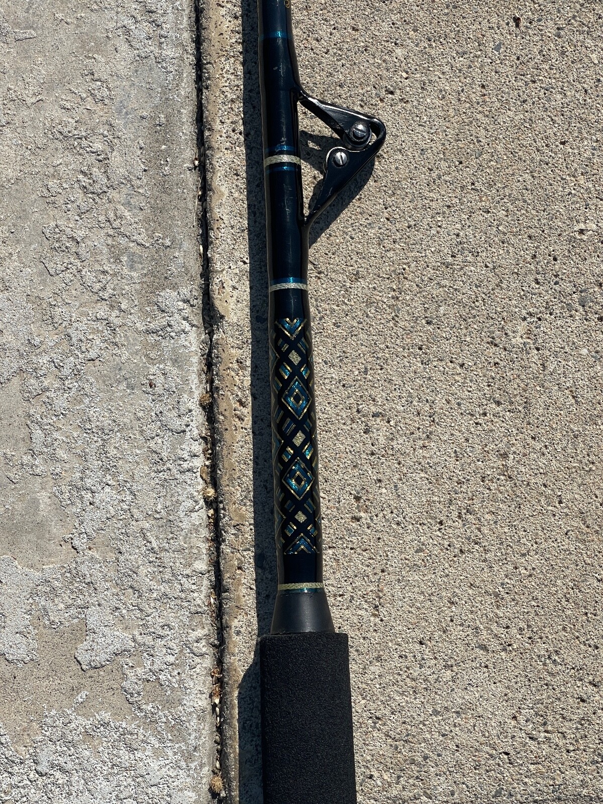 Quantum Gold Blue Runner Fishing Pole/Rod BGCA5680 5’6″ 30-80lbs