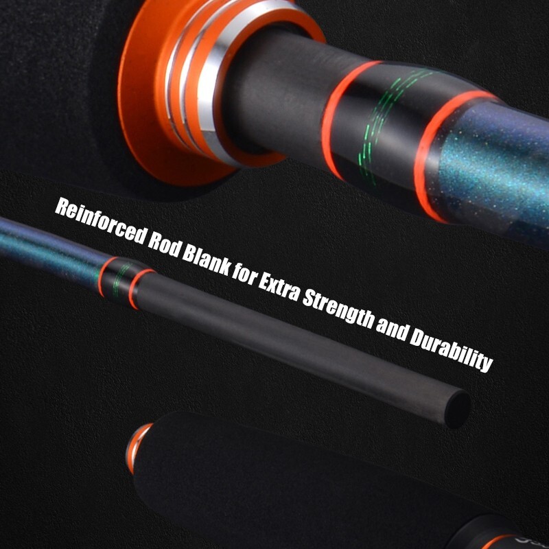 Slow Jigging Spinning Fishing Rod 6’9″ PE 0.8-2.5# Lure Weight 40-120gr L Power