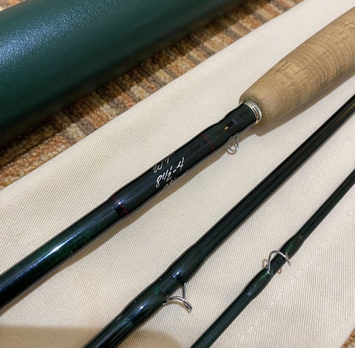 R.L.Winston wt 8ft6in #4 3pc Fly Rod Free shipping DDP
