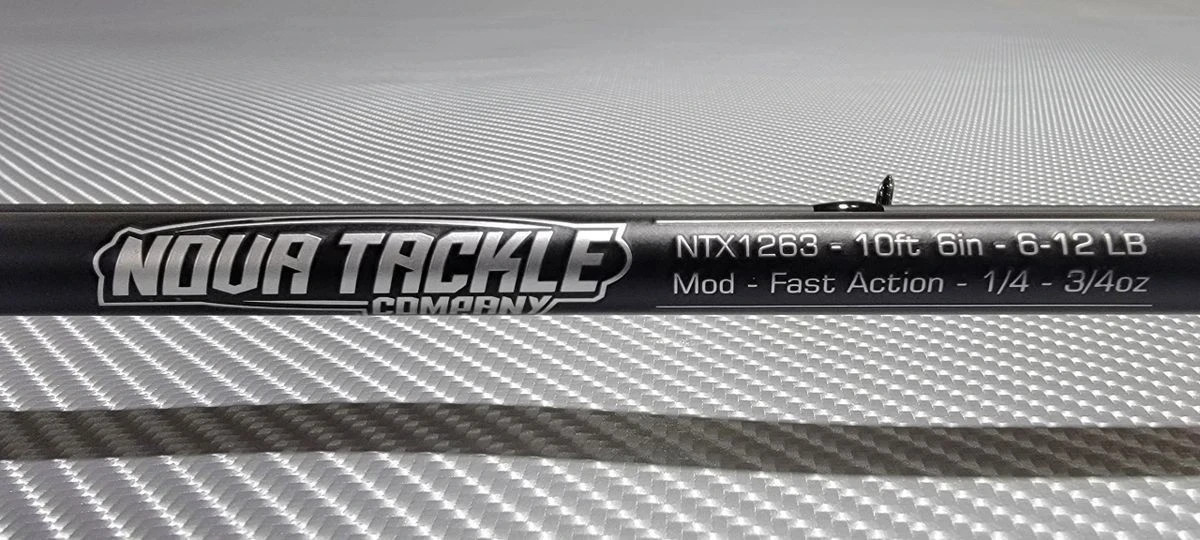Nova Tackle NTX 1263 Spin/Centerpin fishing rod