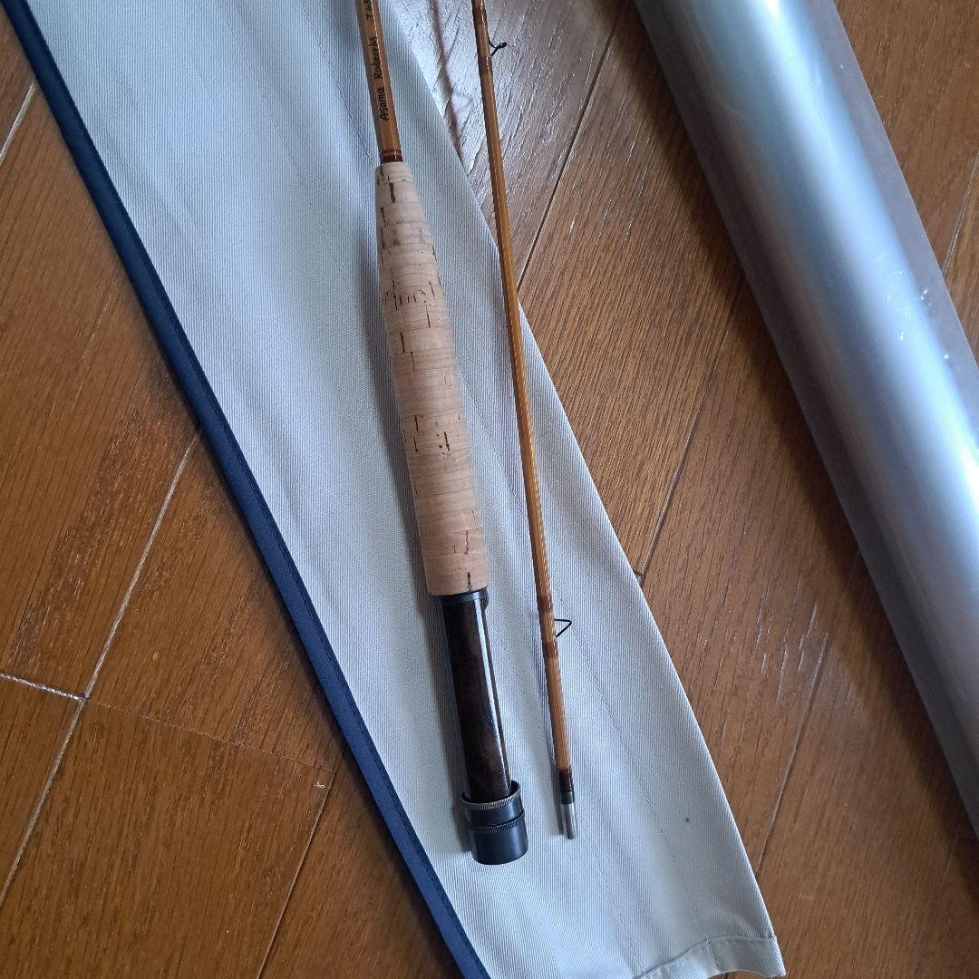 Asama Bamboo Rod 6’3″ 4WT, Used, Sharp Casting, Local Builder Finish