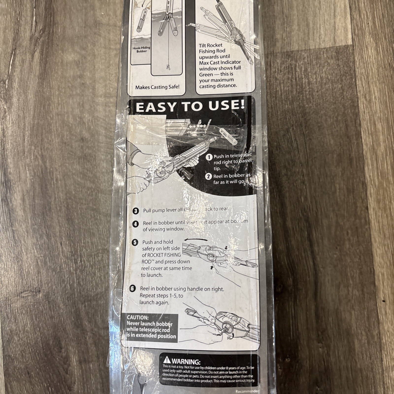 Fogo Rocket Fishing Rod II Martin 2009 Spin Master #20019105