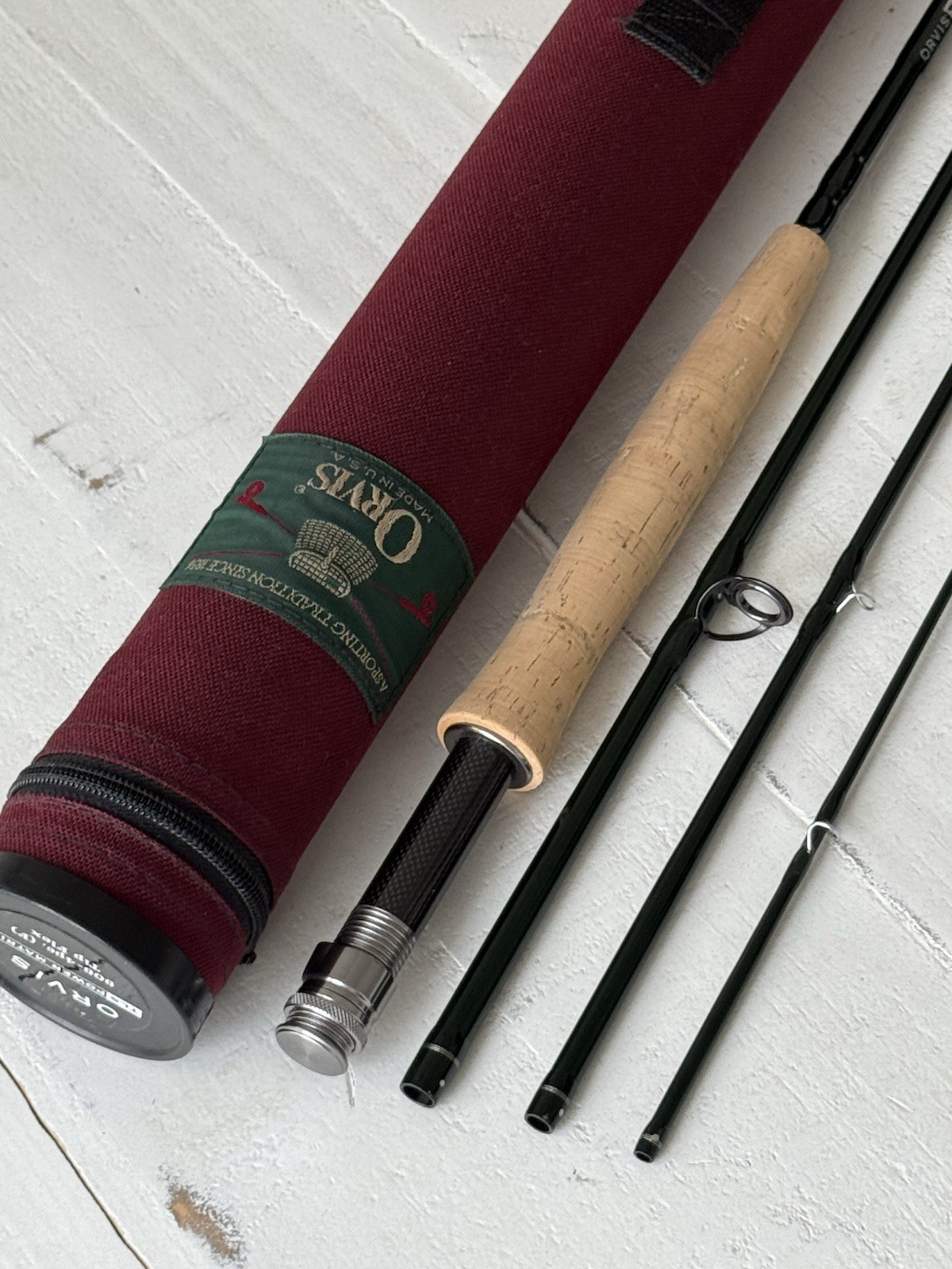 **BEAUTIFUL** ORVIS TRIDENT TLS F POWER MATRIX 6wt 9’ft Fly Rod!🔥~EXCELLENT~🔥