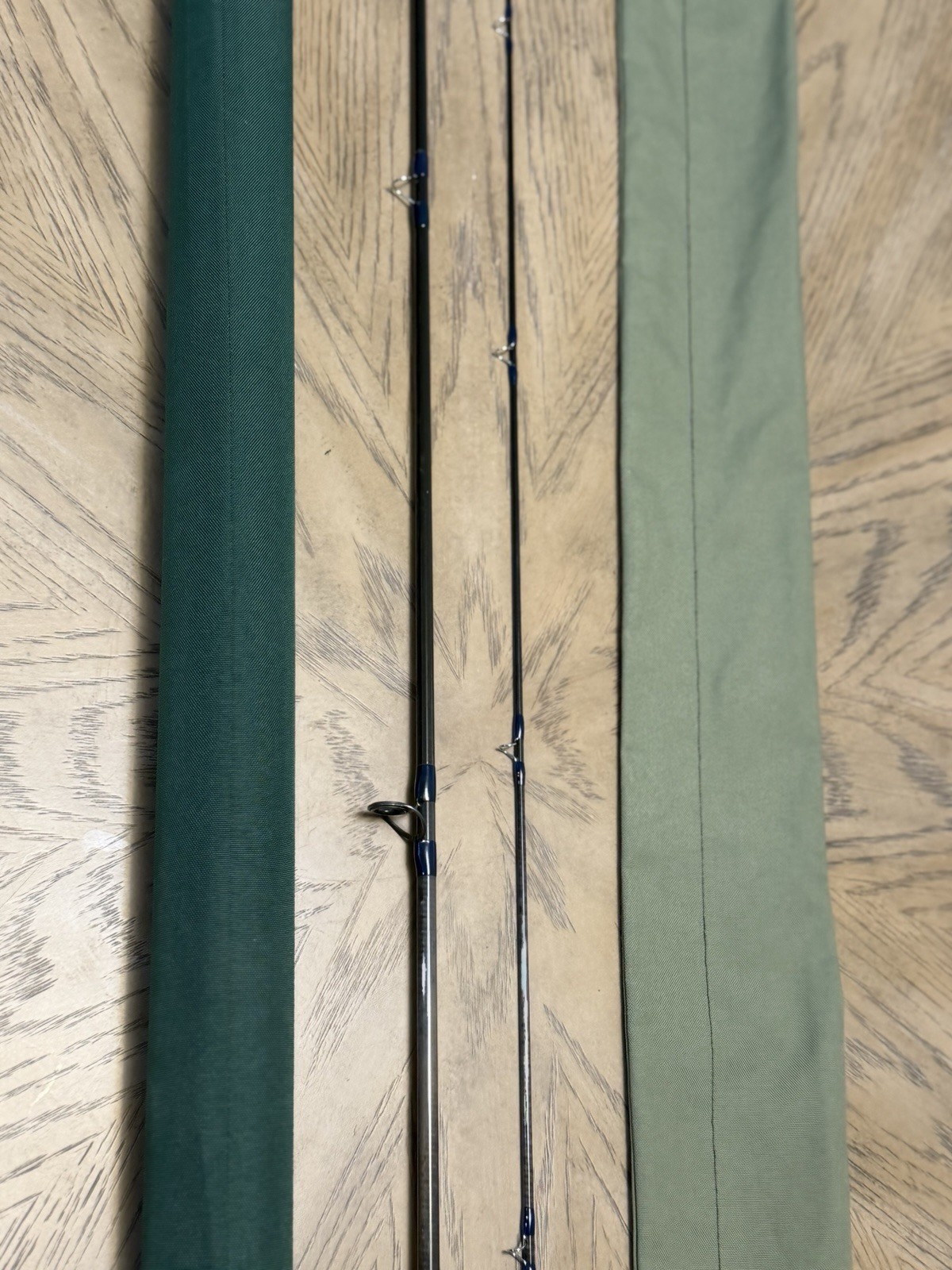Vintage Orvis 2pc Silver Label TL Tip Flex 9.5 fly fishing rod 6wtMake An OFFER