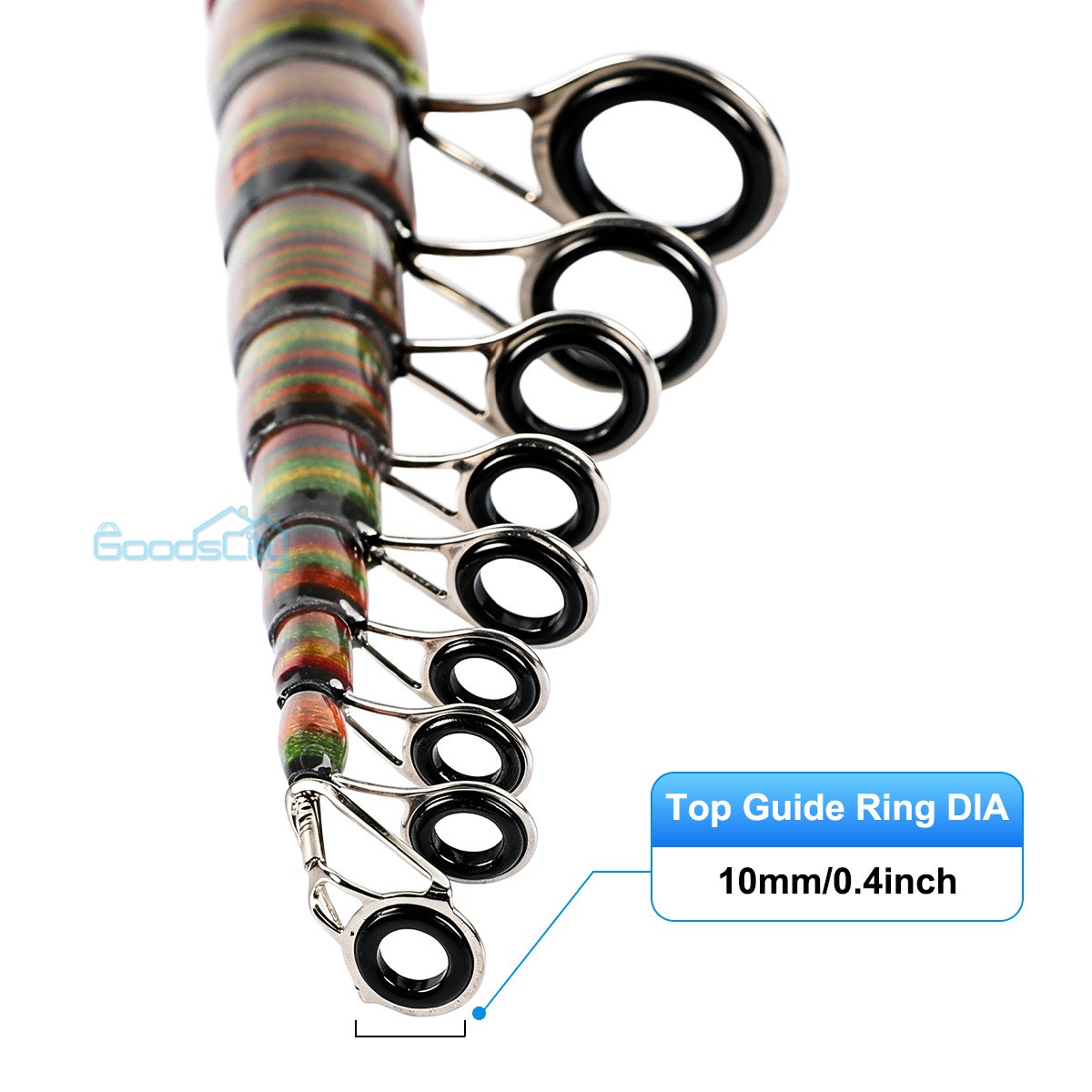 NEW Telescopic Fishing Rod Pole Heavy Duty Carbon Fiber Sea Saltwater Freshwater