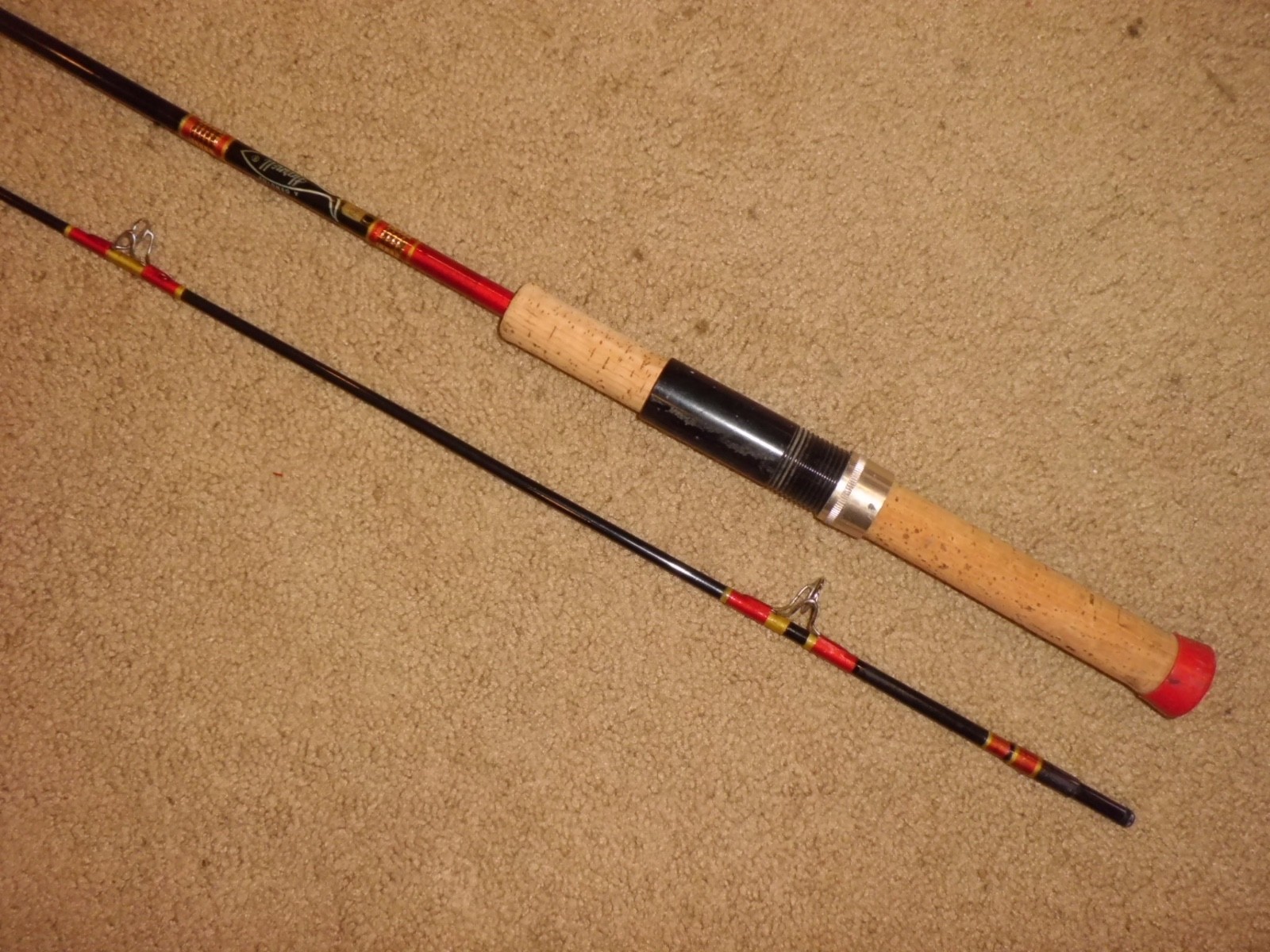 Vintage HARNELL 541 Spinning 7′ Rod made in USA- 6-15 lb test