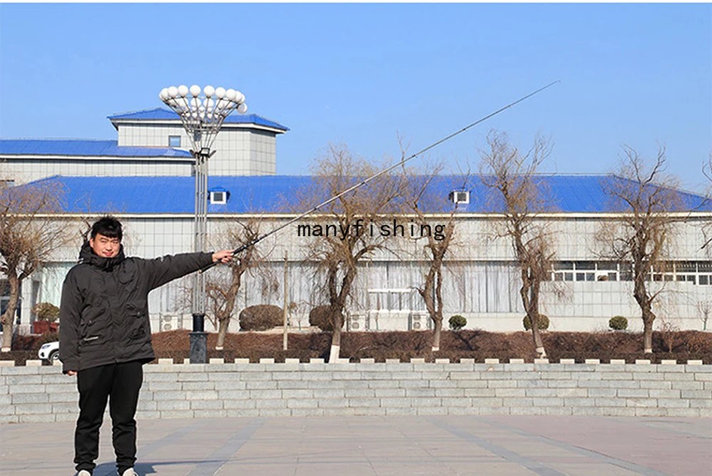 Portable Rock Fishing Rod 1.8/2.1/2.4/2.7/3.0M Telescopic Sea Carbon Fiber Rod