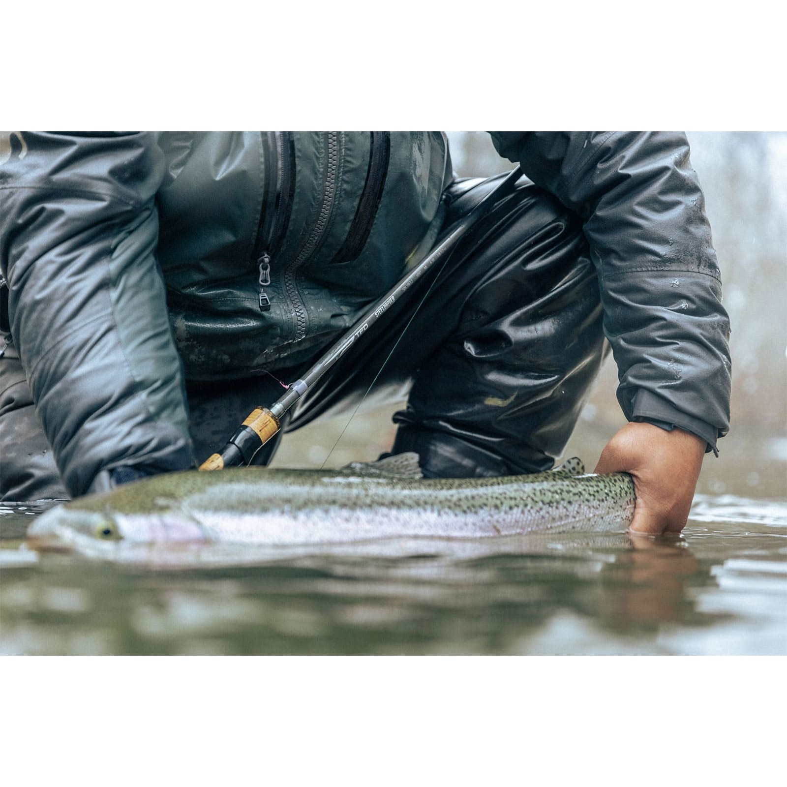 TFO Steeldriver 13ft ML 2-Piece Centerpin Rod (SDP 1303-2)