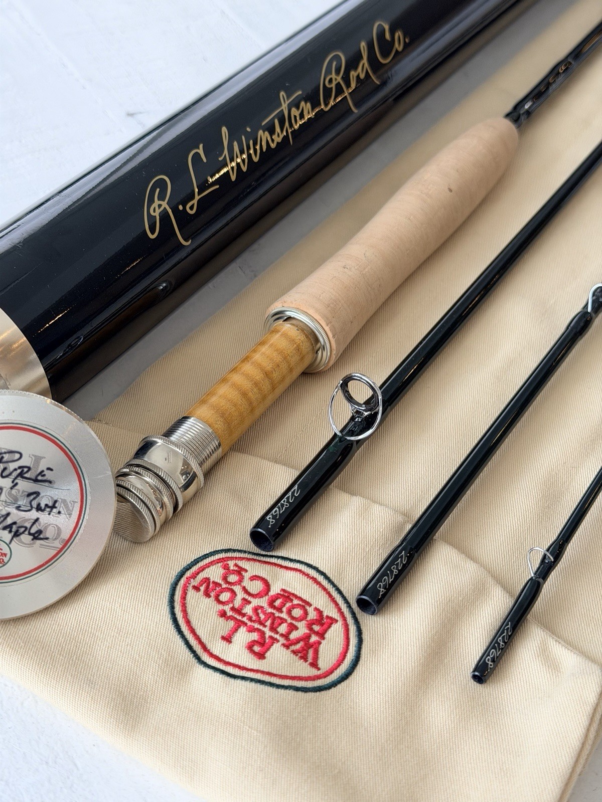 **BEAUTIFUL** 🔥 R L WINSTON PURE 3wt. 10’ft~4pc FlyRod!! 🔥~RARE~ 🔥