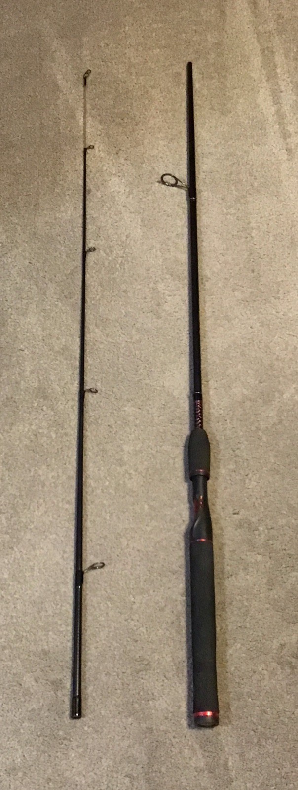 Shakespeare Ugly Stik GX2 Spinning Fishing Rod 2 Piece USSP662M 6’6” Lot A12