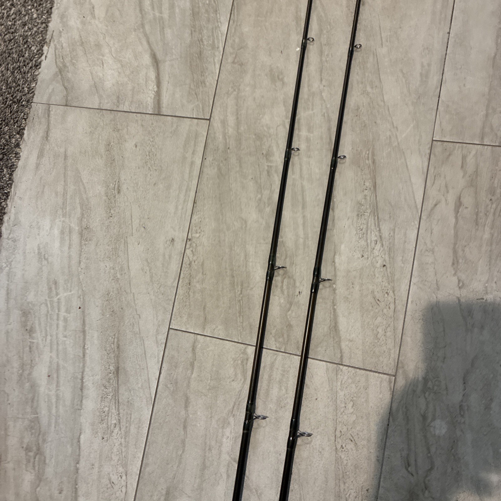 TFO Temple Fork Outfitters GTS Bass C 696-1, 6’-9” Casting Rods In EX Used Cond
