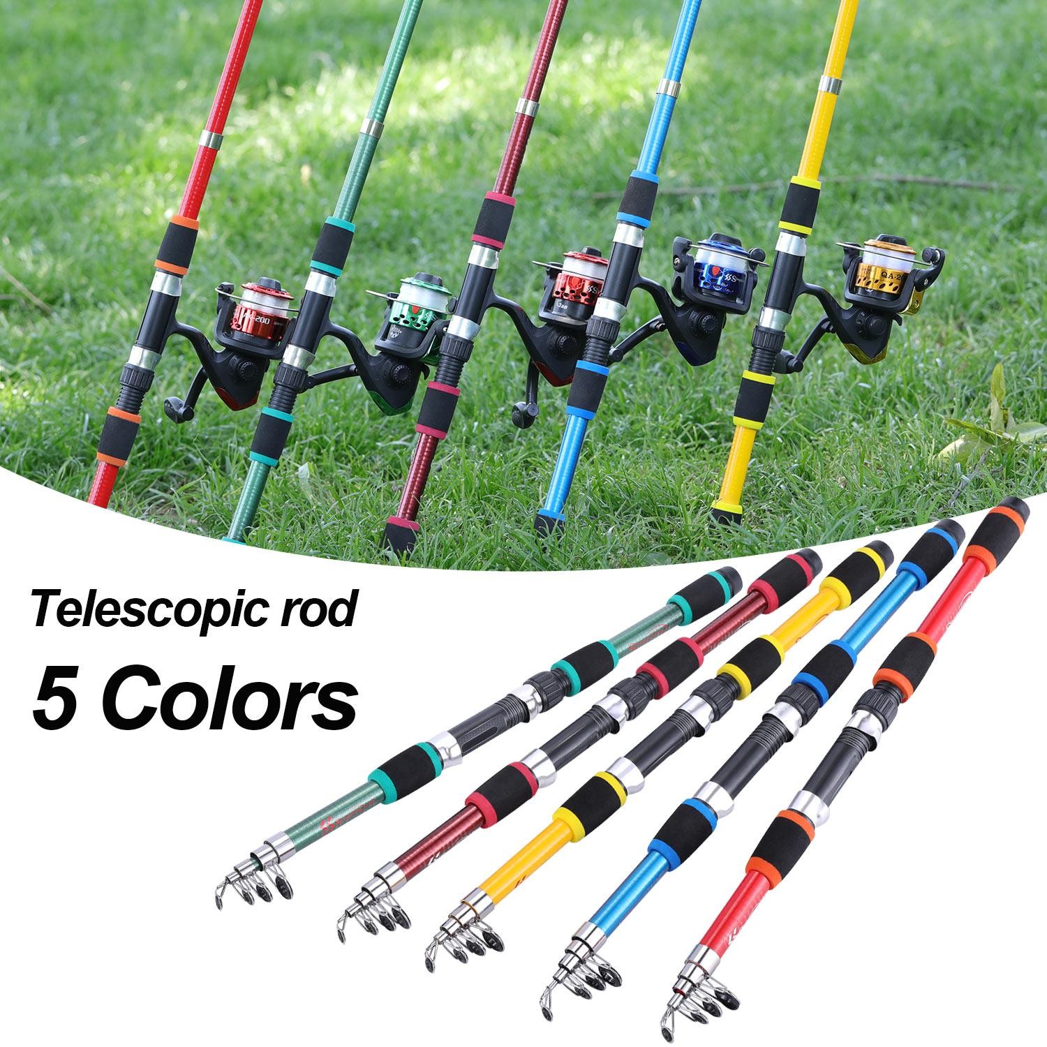 Sougayilang 1.8m Spinning Fishing Rod M Power Children Fishing Rod Telescopic Ro