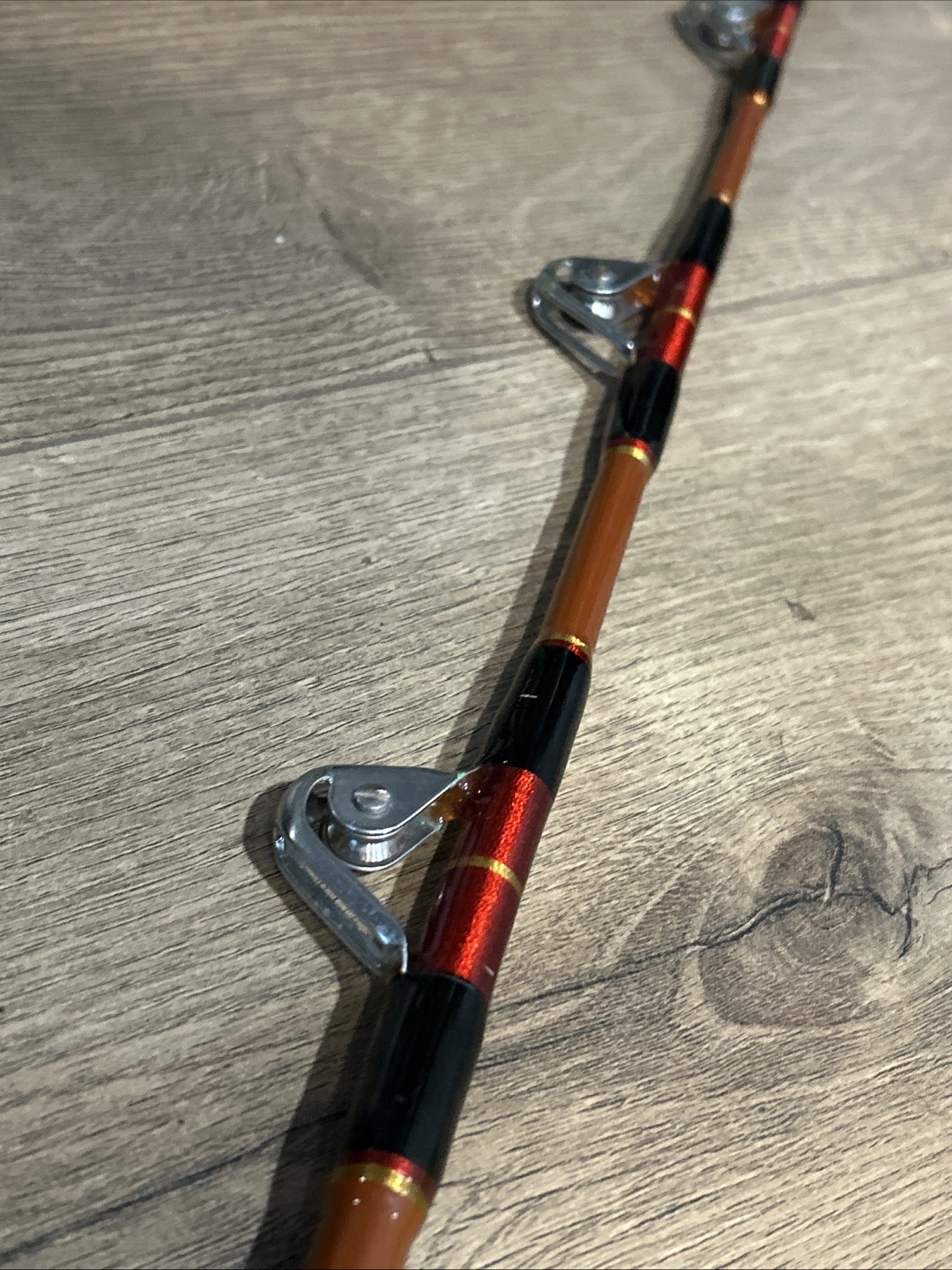 6’ Sabre By Penn 50-150 LB TROLLING/ Fishing Rod , Roller Med-hev, Tuna-shark
