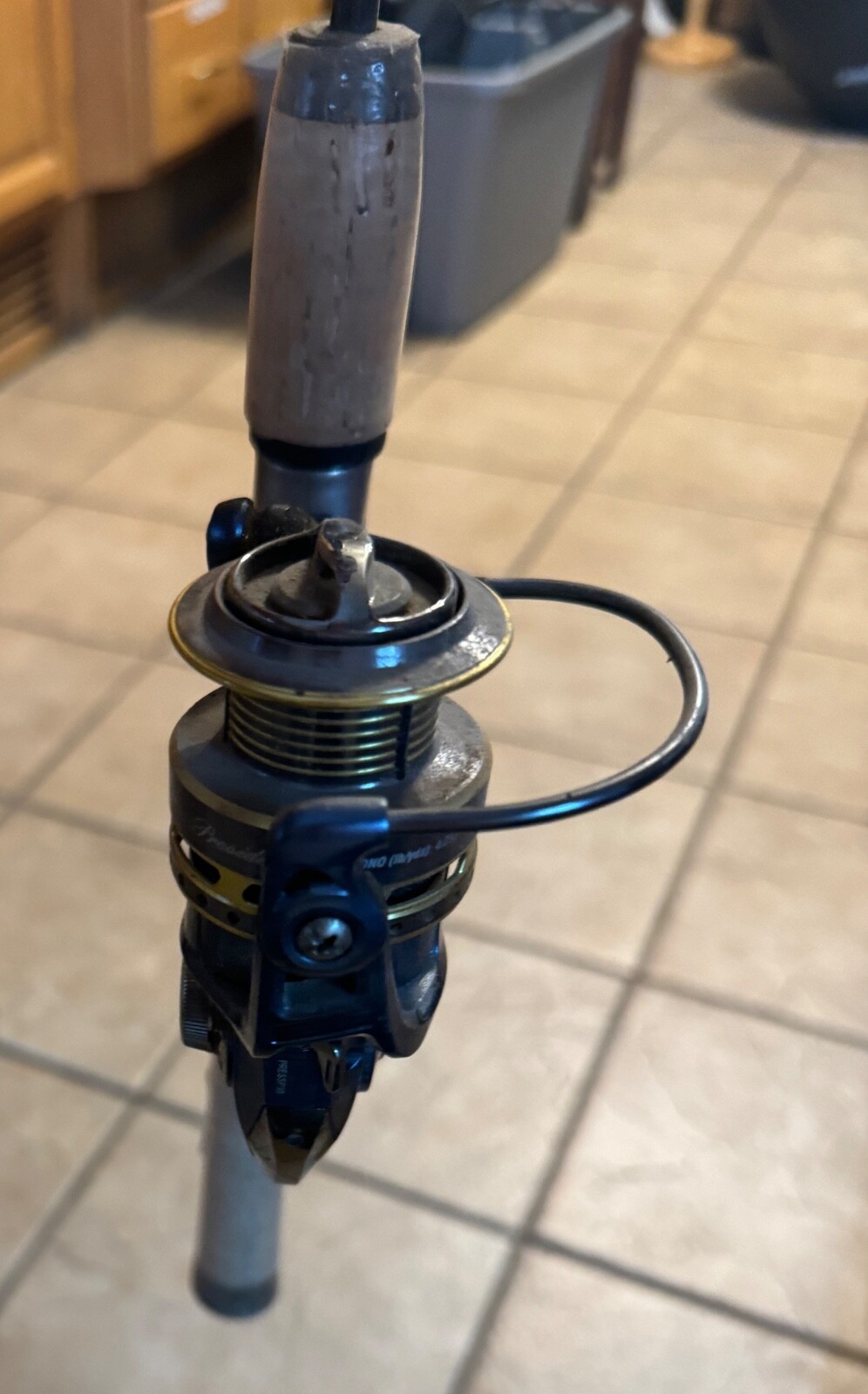 PFlueger President Pressp 30 Spinning Fishing Pole NO REEL HANDLE 58 Inch