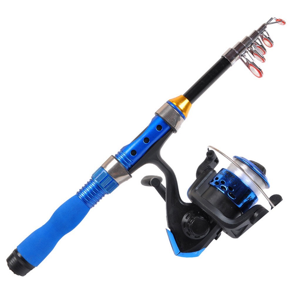 Portable Fishing Rod and Reel For Combo Ideal for Travel and Fishing Adventures