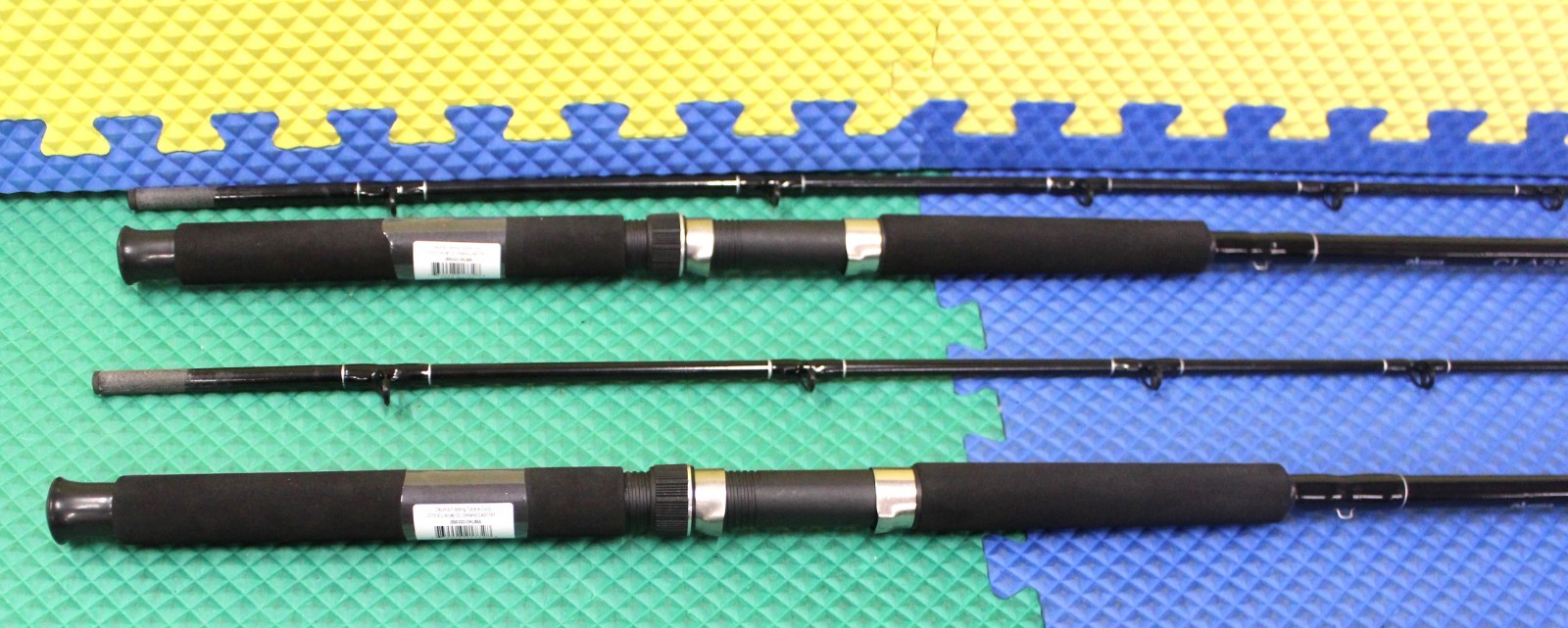 Okuma Classic Pro 8′ 6″ Conventional Rod Chartreuse Tip 2Pc CPDR-86M-CT 2-Pack!