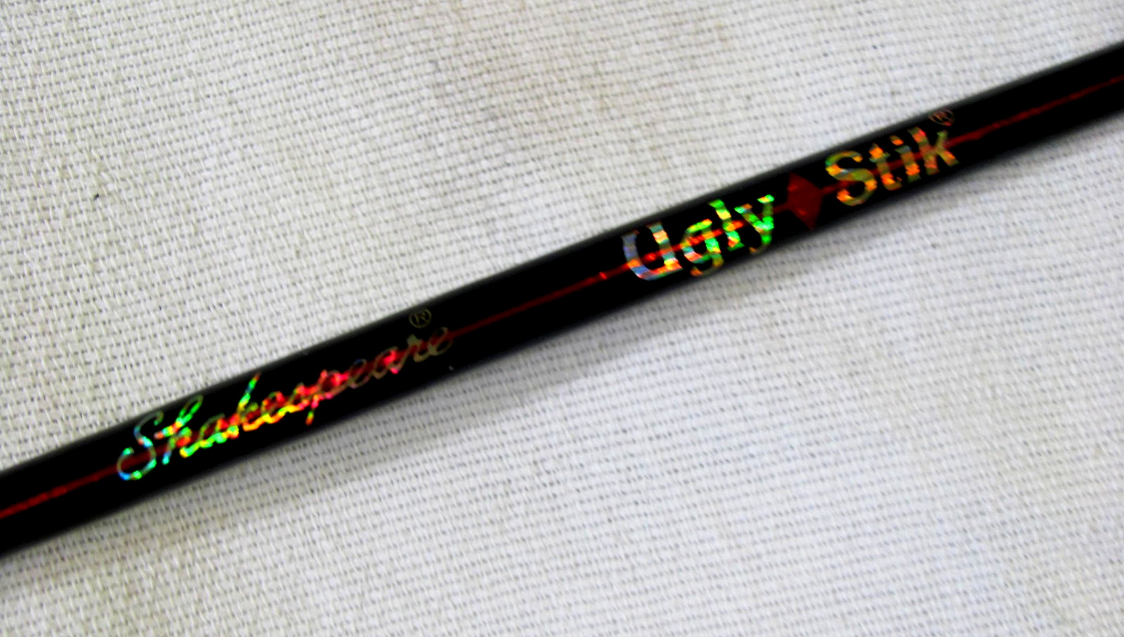 Two (2 ) Ugly Stik SPL 1101 5’6″ &SPL 1102 6 f: L& M Action Spinning Rods. 2 Pc