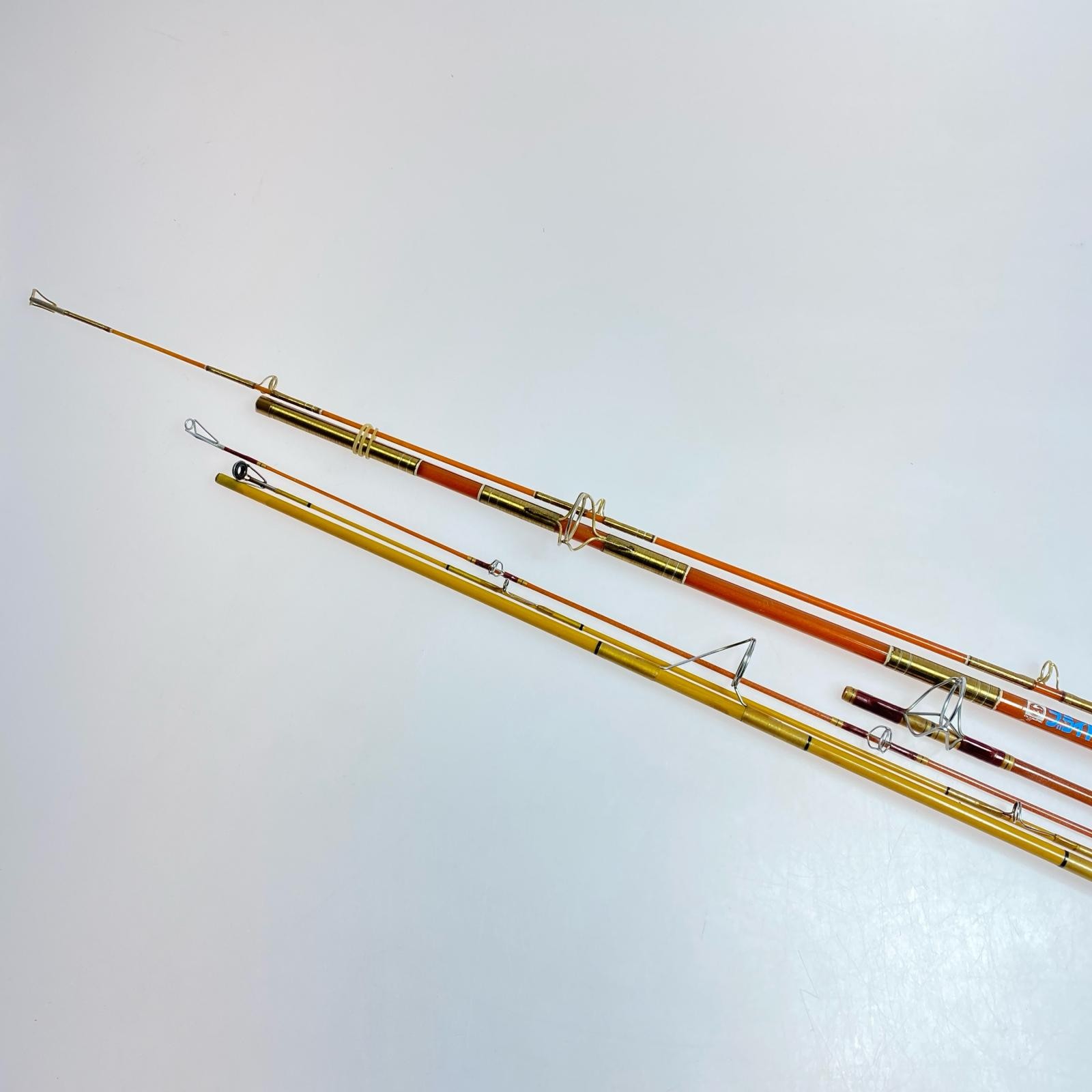 DAIWA Old rod, condition C, Daiwa Olympic Fenwick set of 5