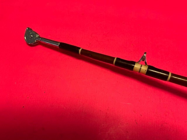 CUSTOM BUILT 6 FOOT 50 TO 100 POUND CLASS ROCKCOD TROLLING FISHING ROD TRULINE?