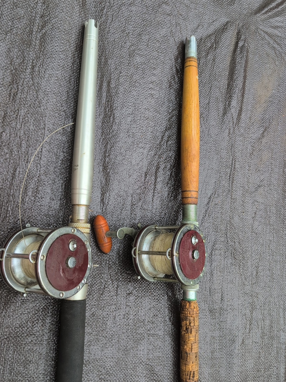 Vintage Star Rods Handcrafted Big Game Stand Up Fishing Rod 30-80 LB Lot Of 2
