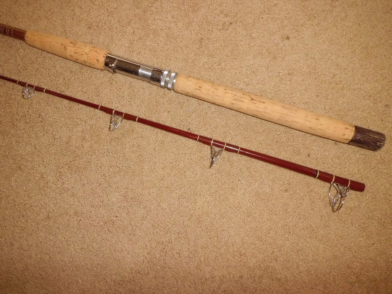 Vintage FENWICK Feralite PLB83 Spinning 8’3″ Rod- USA- 8-20 lb #K118389