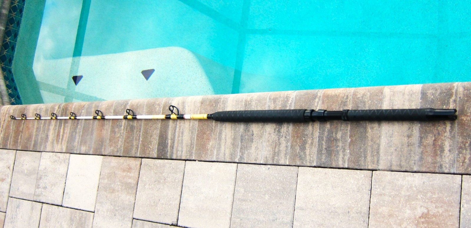 HASKELL Custom Big-Game Boat Jigging Stand-Up Rod : 7′; 20-50 LB. – VERY NICE!!!