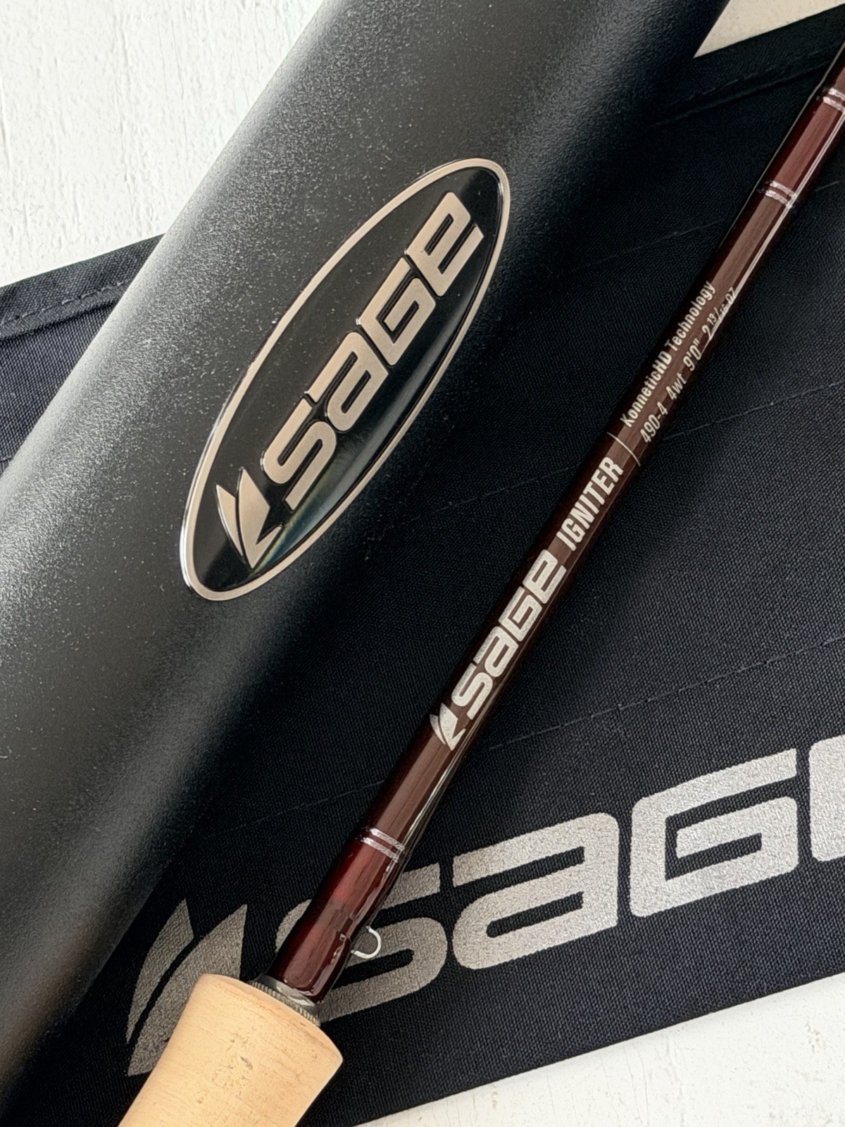 **BEAUTIFUL** 🔥SAGE IGNITER 4wt. 9’ft FlyRod!!! 🔥~ROCKET~