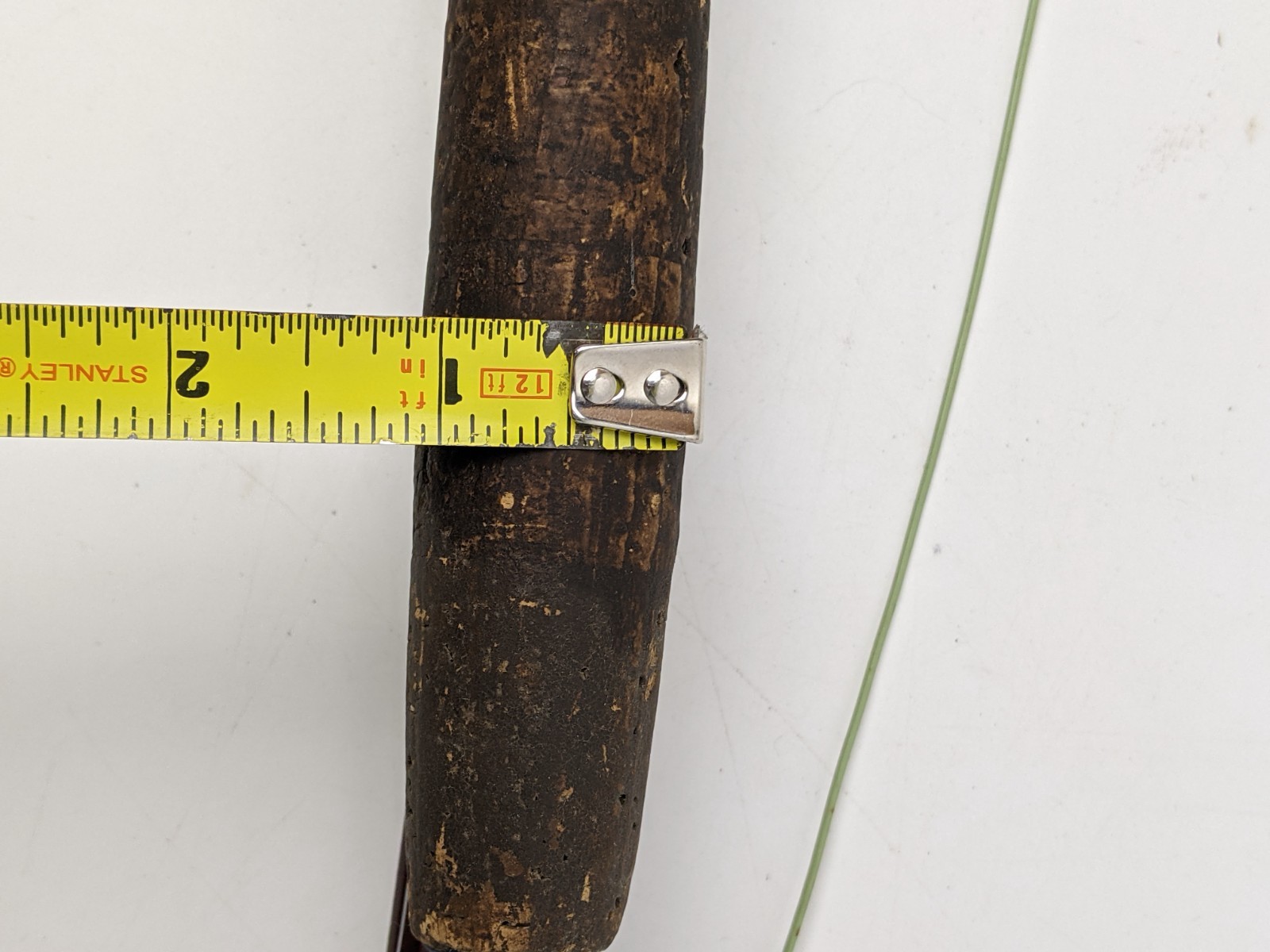 VTG Sears Roebuck JC Higgins 2pc Fiber Glass Fishing Pole Rod & Union Reel